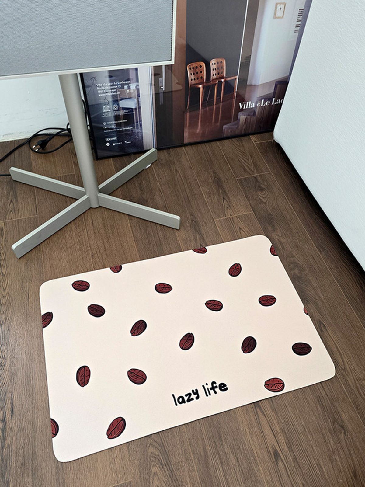 블랑쉬하우스(BLANCHE HOUSE) 블랑쉬하우스 Lazy Life 빈즈 빨아쓰는 소프트 규조토 아트 발매트