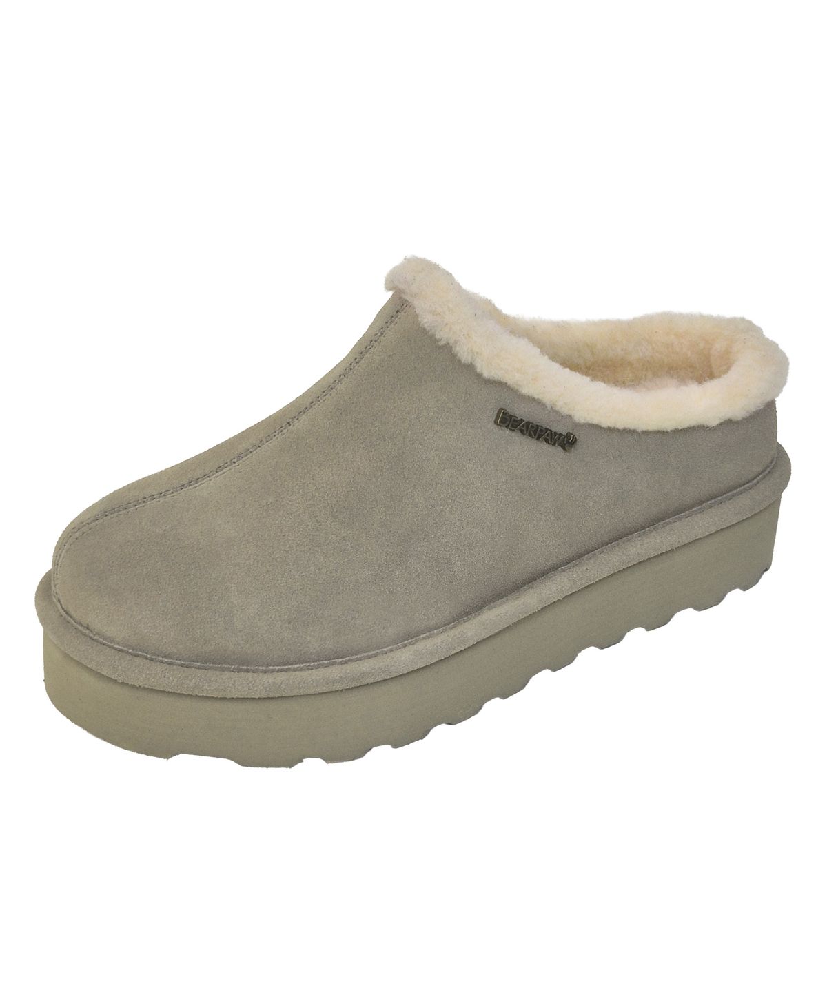 베어파우(BEARPAW) IZZY PLATFORM LO 양털슬리퍼 머쉬룸 (K3323500RD-W)