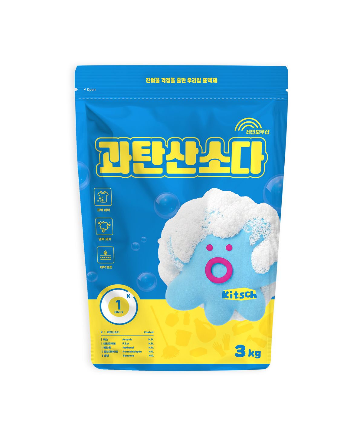 레인보우샵(RAINBOWSHOP) 키치 과탄산소다 3kg