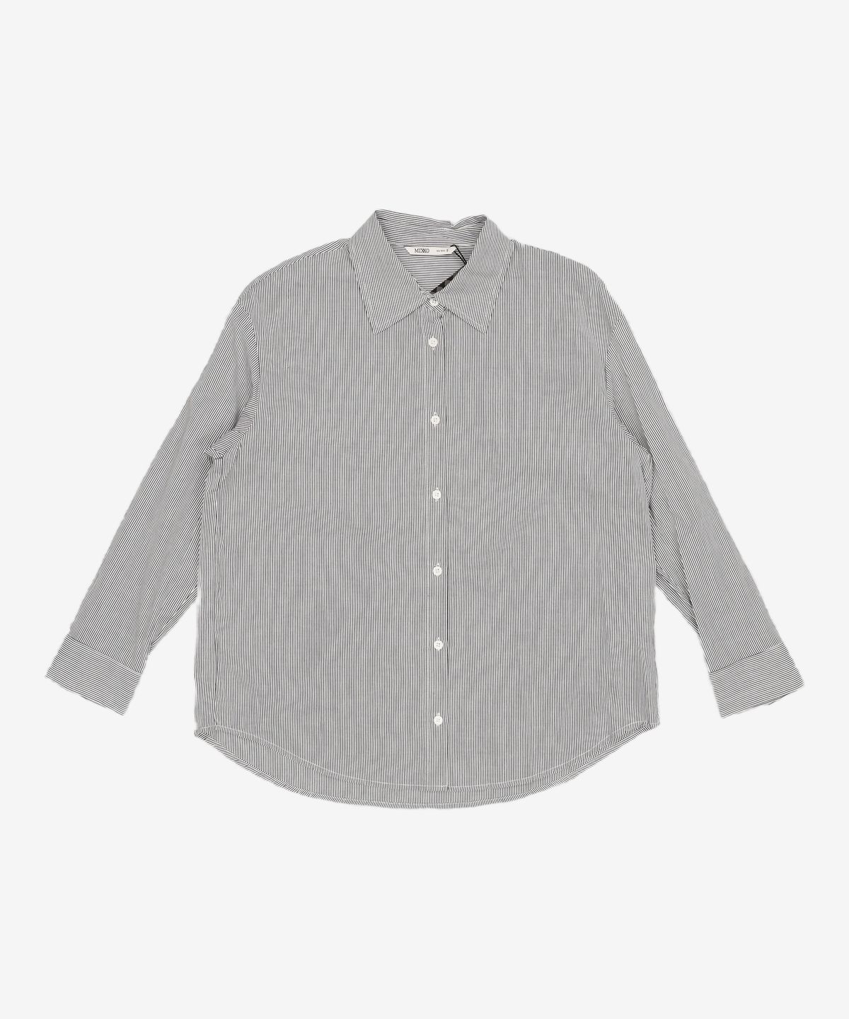 미쏘(MIXXO) 베이직 세미 오버핏 셔츠_MIWYWE910A S