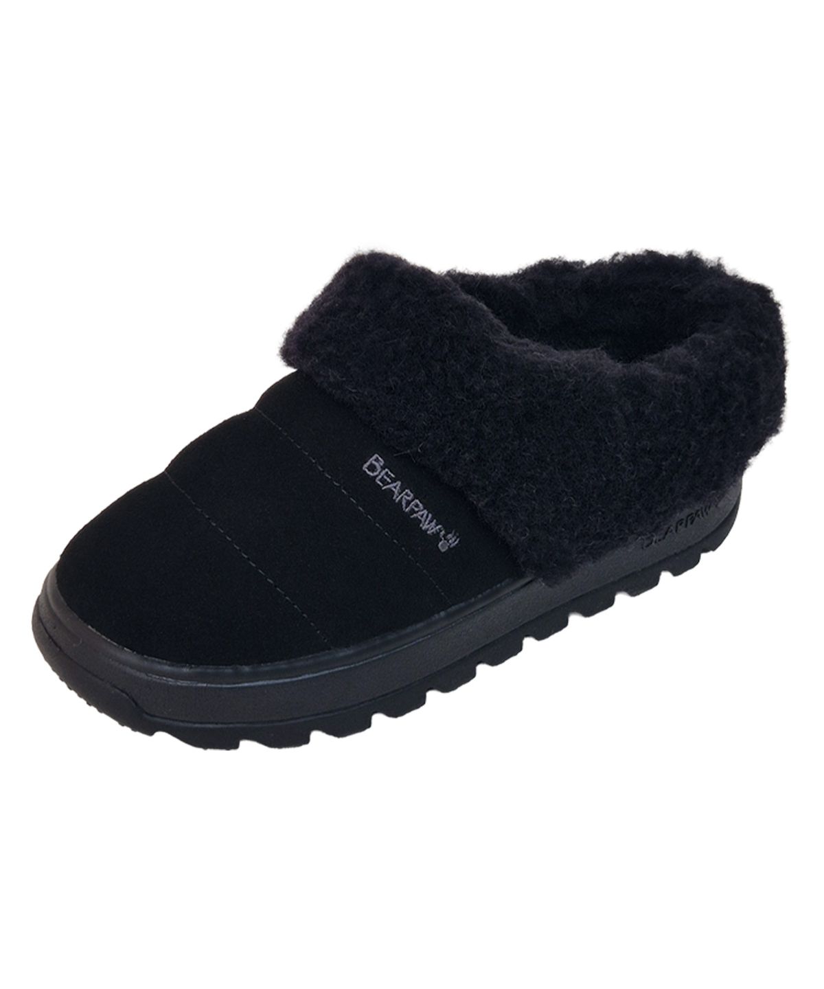 베어파우(BEARPAW) BENNY KIDS 양털슬립온 블랙 (K3039001RD-K)