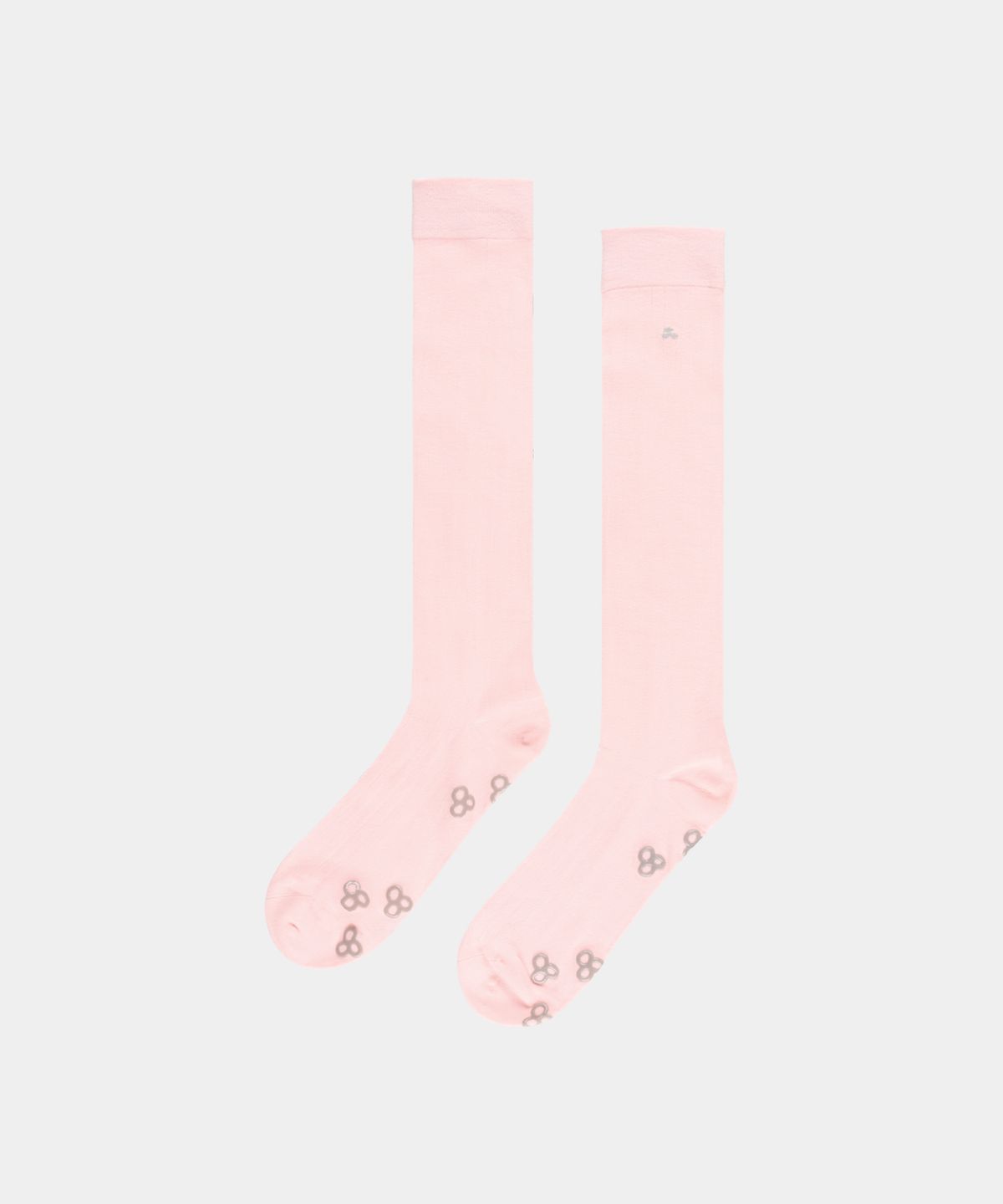하이산(HEISAN) 심볼 솔리드 양말 핑크