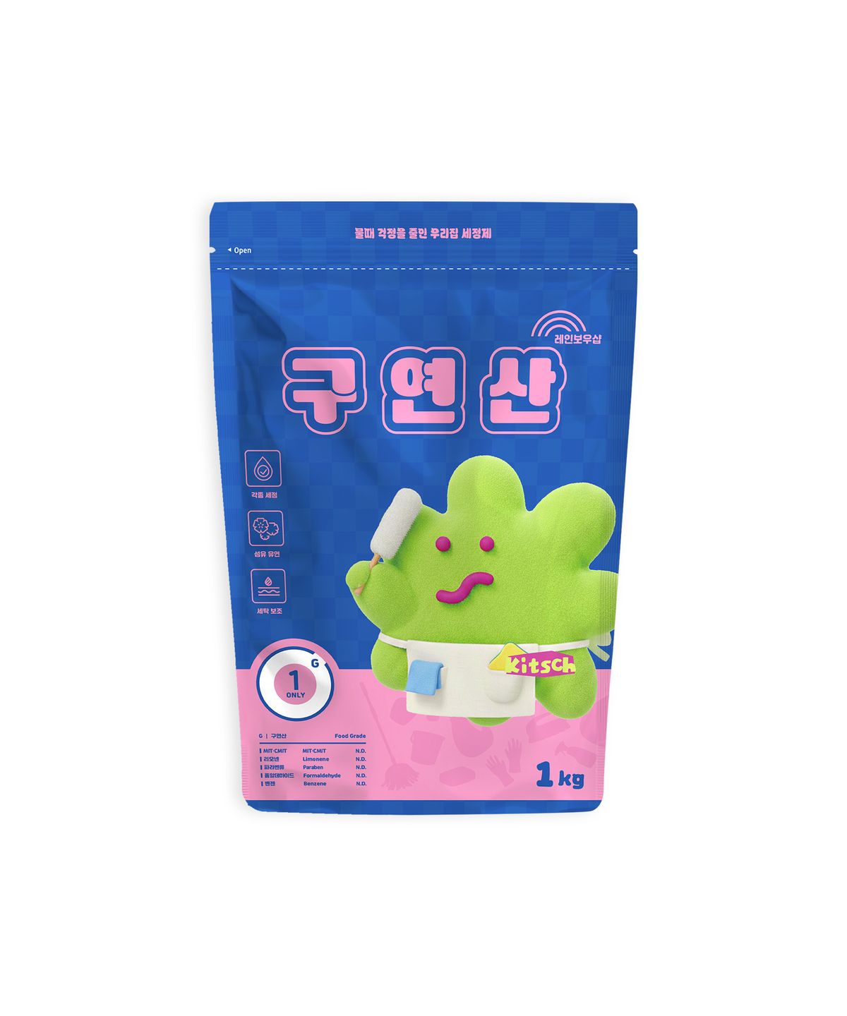 레인보우샵(RAINBOWSHOP) 키치 구연산 1kg
