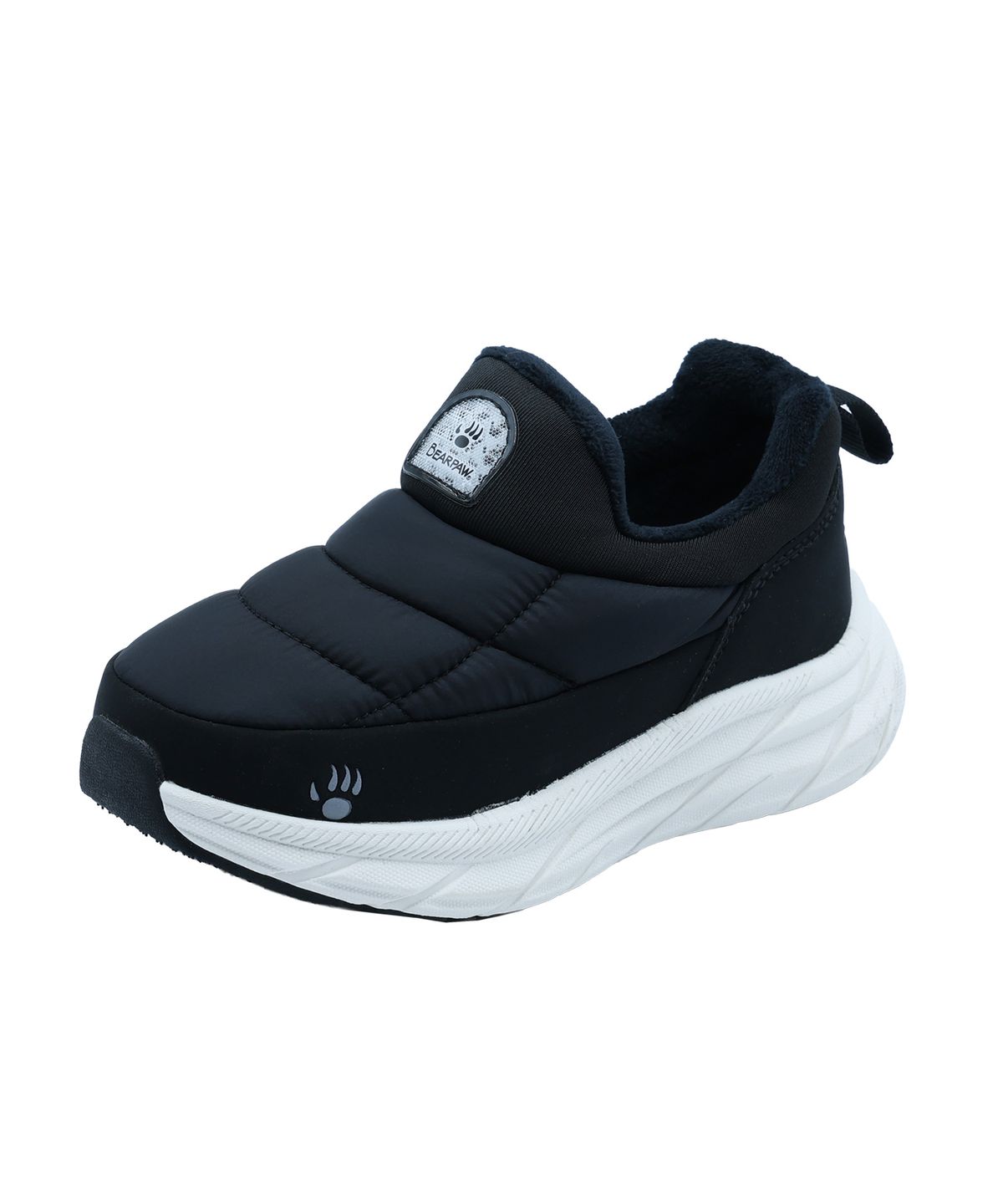 베어파우(BEARPAW) EDITH 패딩슬립온 블랙 (K3014001RD-K)