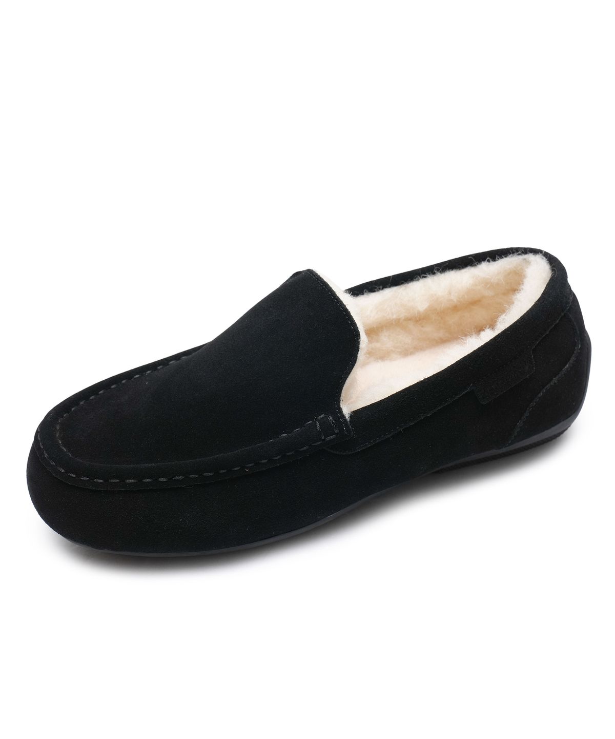 베어파우(BEARPAW) LEVI 양털모카신 블랙 (K2758001RD-M)