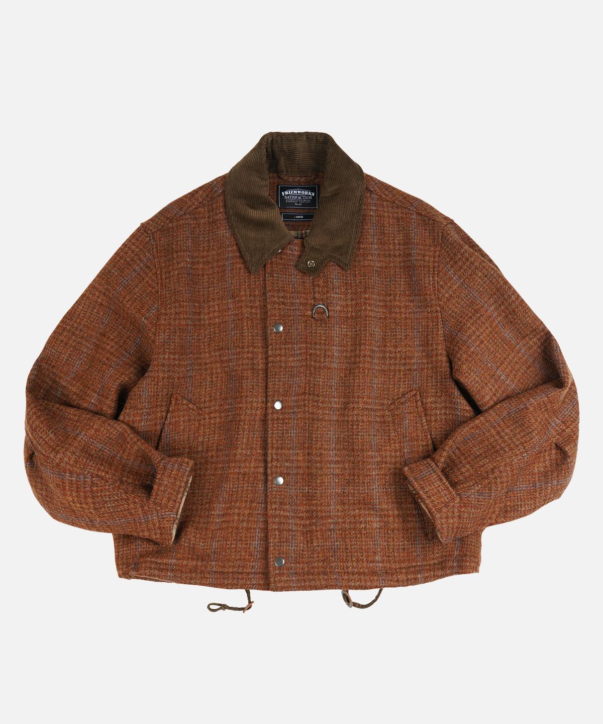 프리즘웍스(FRIZMWORKS) WOOL HERITAGE HUNTING JACKET _ MAPLE