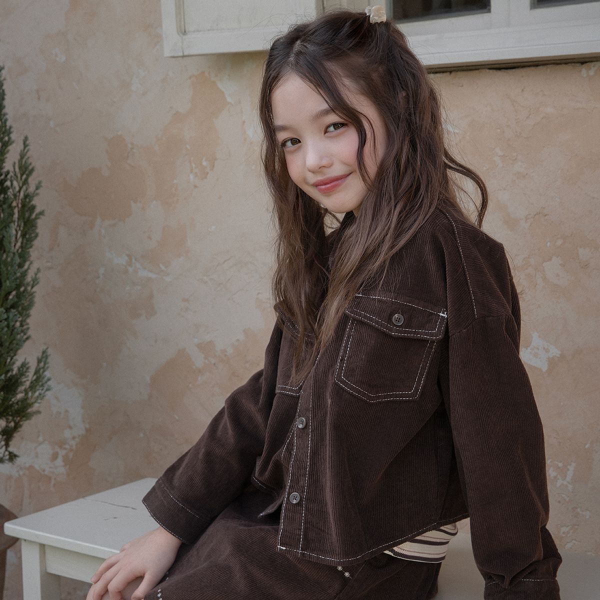 스타일노리터(STYLE NORITER) 프랑 코듀로이 셔츠