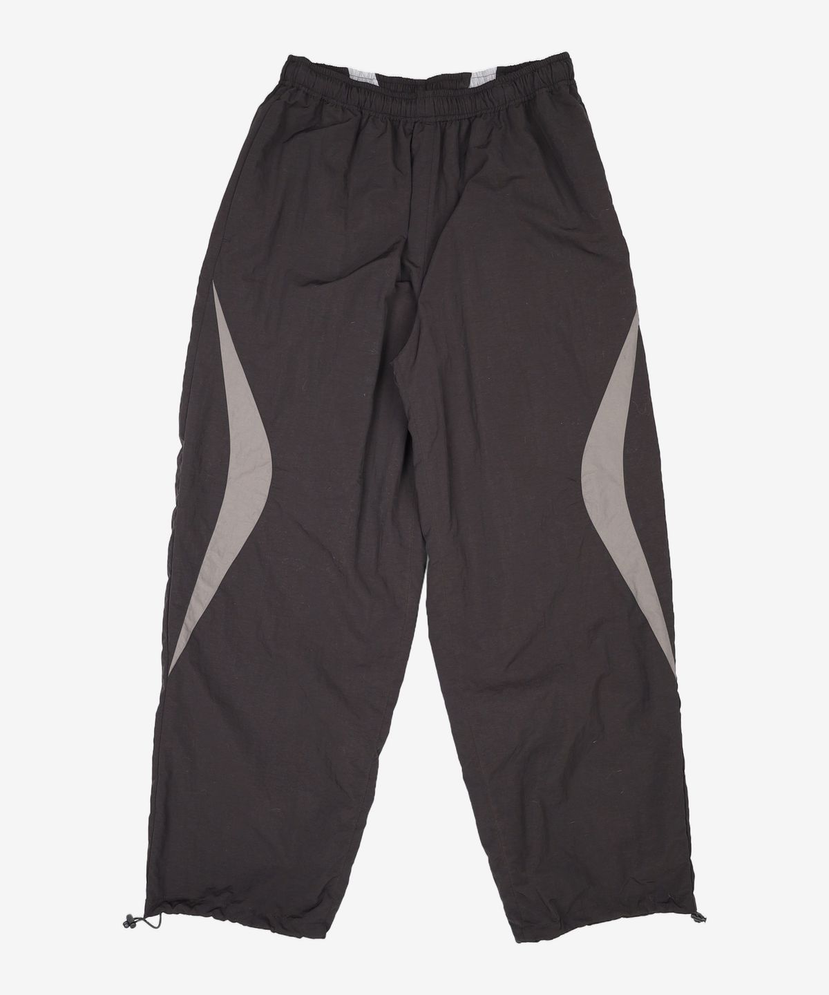 피지컬 디파트먼트(PHYSICAL DEPARTMENT) CURVE PIPING TRACK PANTS BLACK L