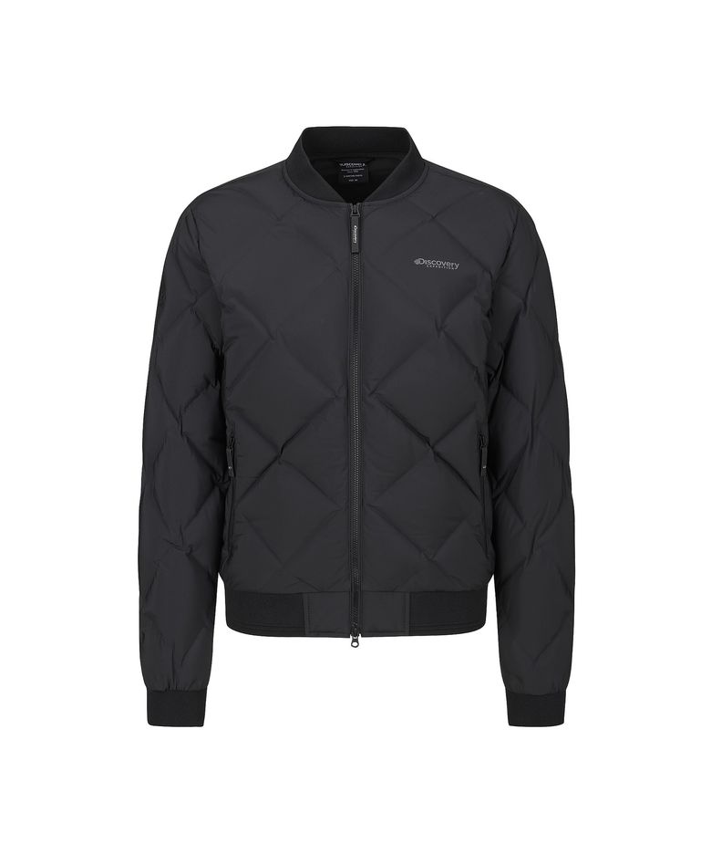 여성 디하스 튜브 다운 경량패딩 (BLACK)