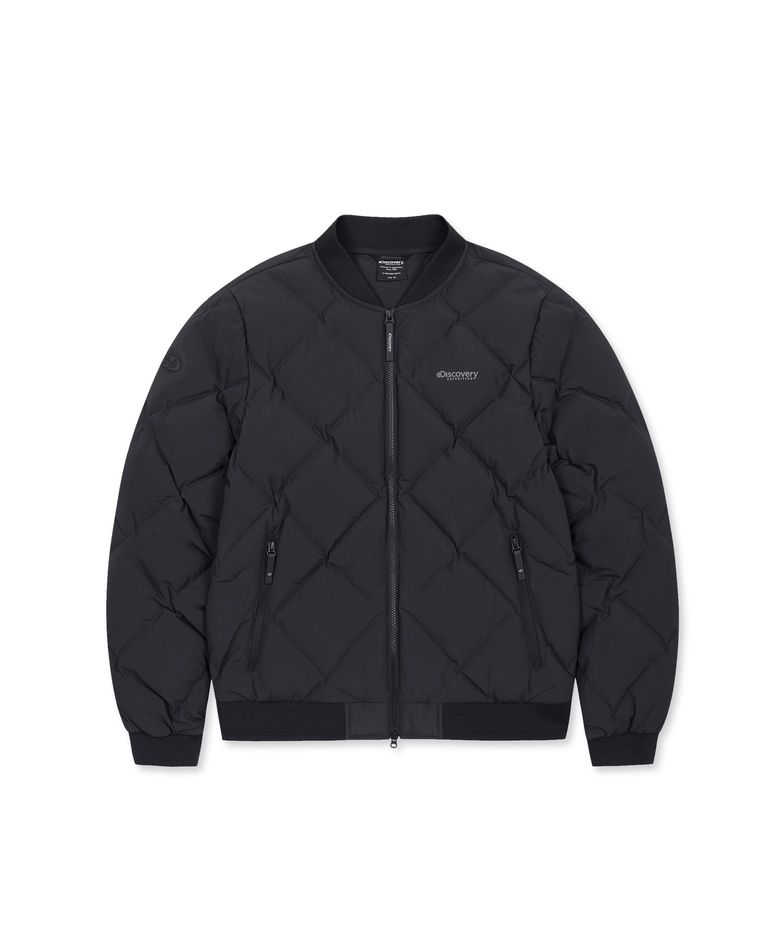 여성 디하스 튜브 다운 경량패딩 (BLACK)