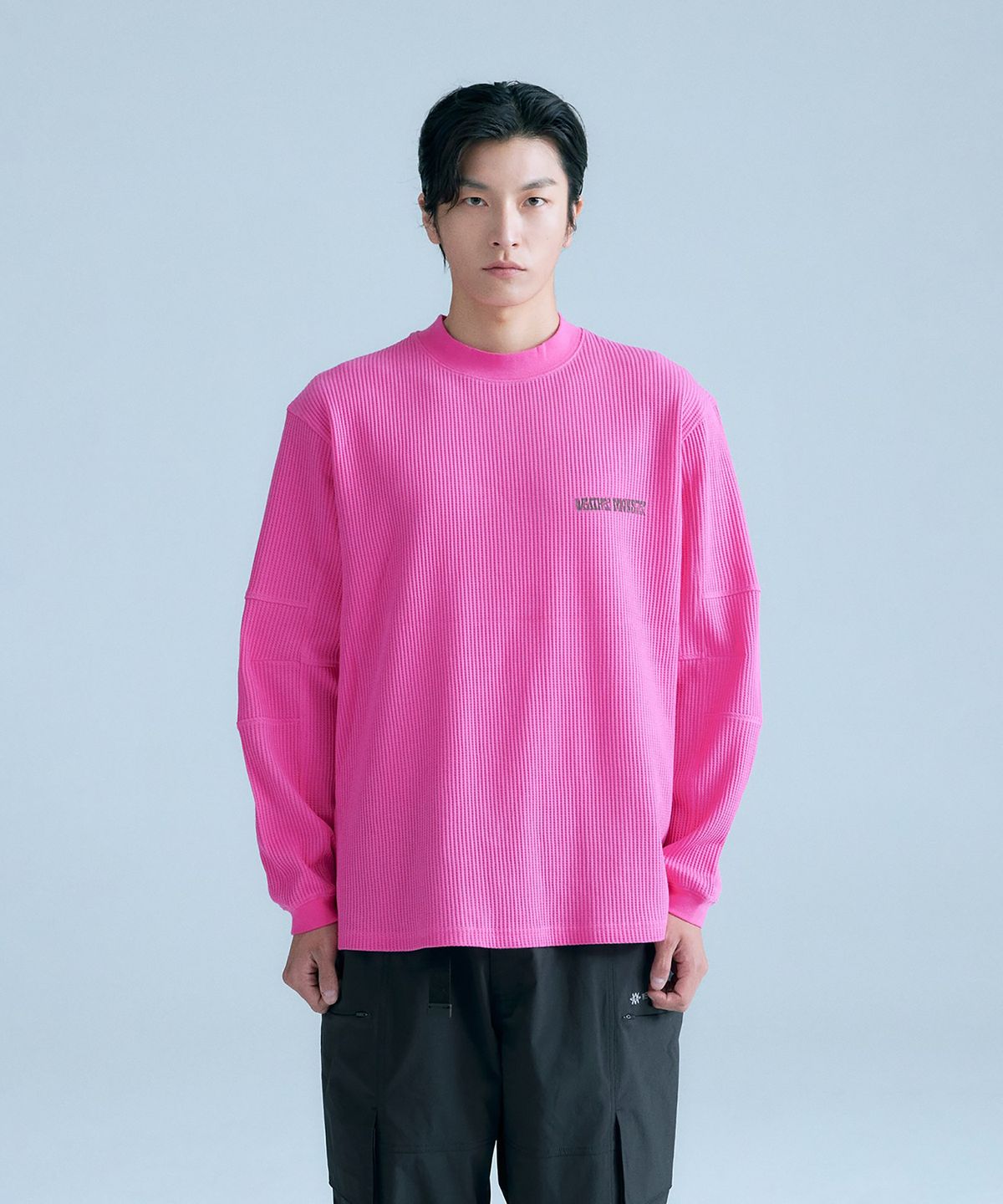 코오롱스포츠(KOLON SPORT) WM 와플 크루넥 티 8UTBA26304PIN