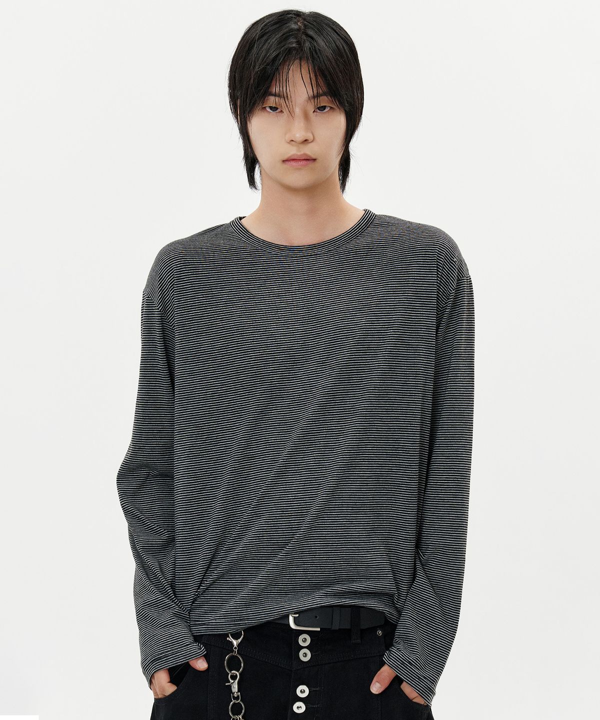딥센스(DEEP SENSE) Vintage Stripe T-shirt