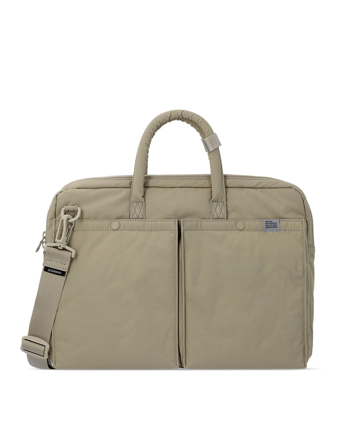스위치(SWEETCH) CITY BOYS SLIM BRIEFCASE 001 Sand