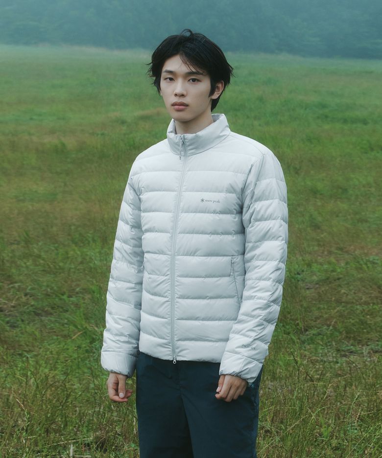 에어노바 퍼텍스 퀀텀 스탠드넥 경량 다운 자켓 (S26WUPDJ16) Light Gray