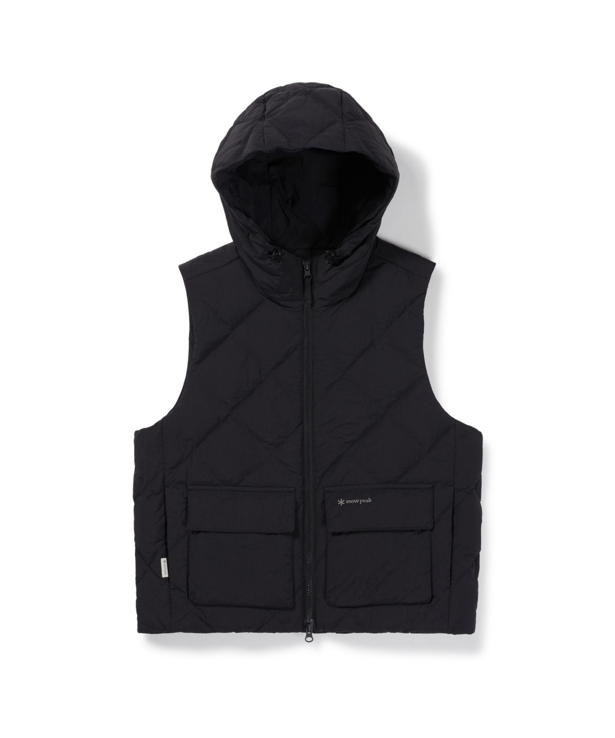 스노우피크 어패럴(SNOWPEAK APPAREL) 랜드 여성 다이아 퀼팅 경량 다운 베스트 (S26WWGDV63) Dark Charcoal