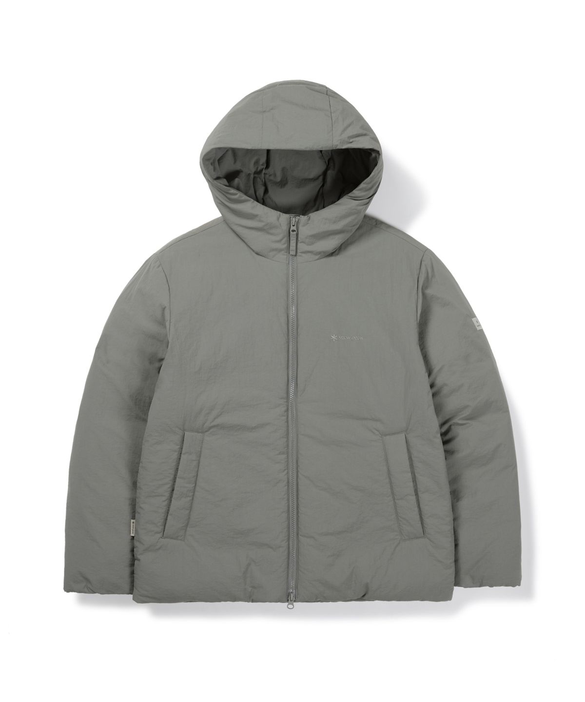 스노우피크 어패럴(SNOWPEAK APPAREL) 랜드 후드 경량 다운 자켓 (S26WMGDJ50) Dark Gray