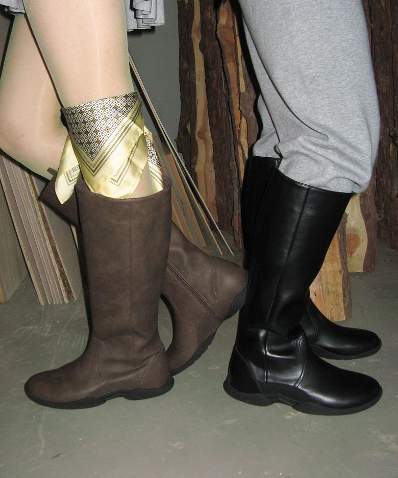 Motor 0064. Rubber Sole Boots - 2colors