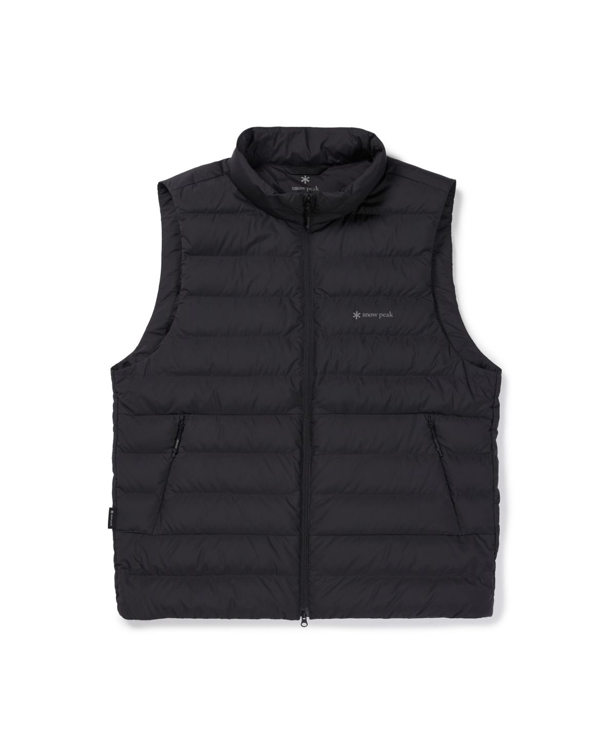 스노우피크 어패럴(SNOWPEAK APPAREL) 에어노바 퍼텍스 퀀텀 스탠드넥 경량 다운 베스트 (S26WMPDV16) Black