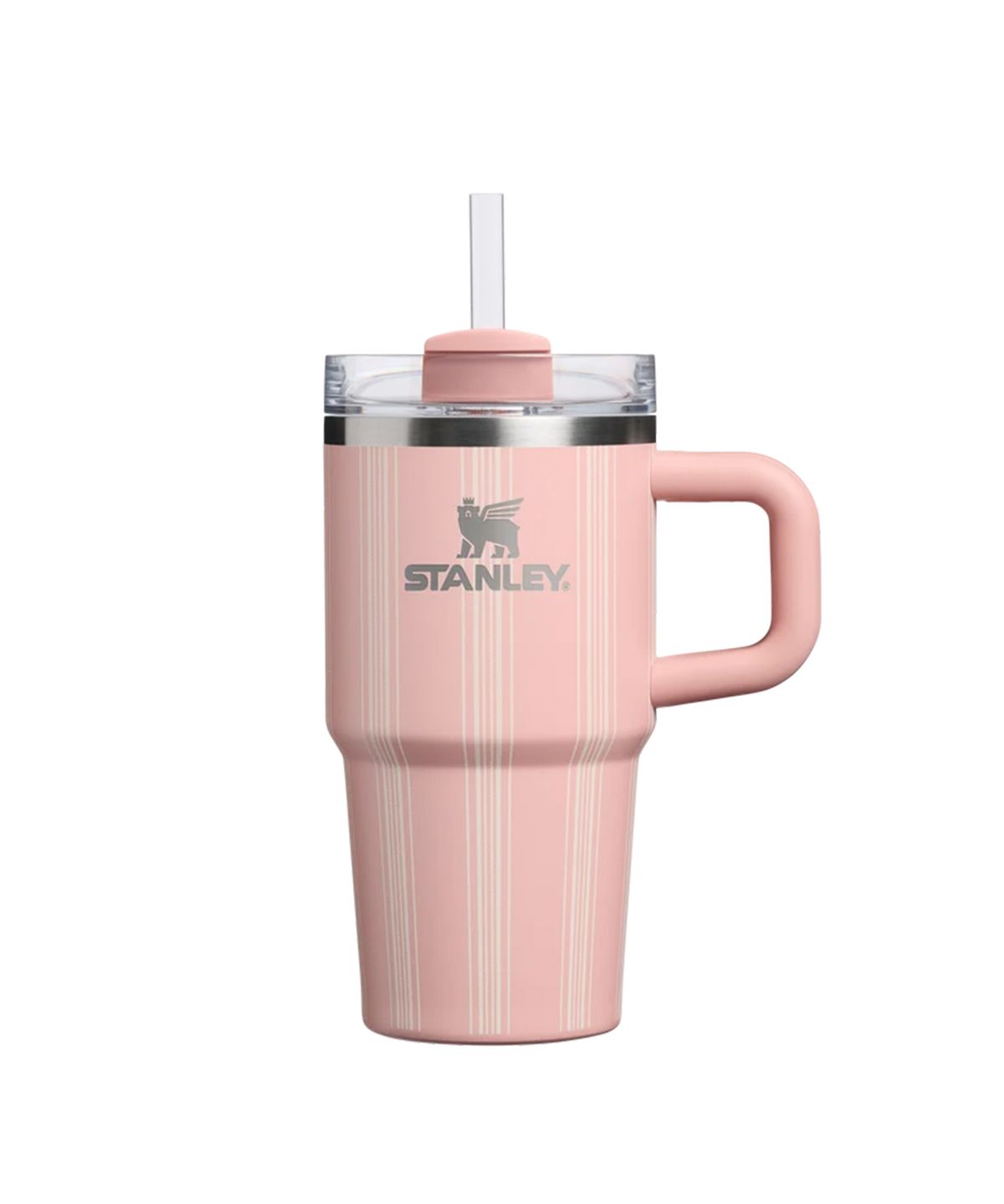 스탠리 1913(STANLEY1913) 퀜처 H2.0 플로우스테이트 텀블러 591ml 스프링 피크닉 컬렉션 피치로즈 피크닉 스트라이프