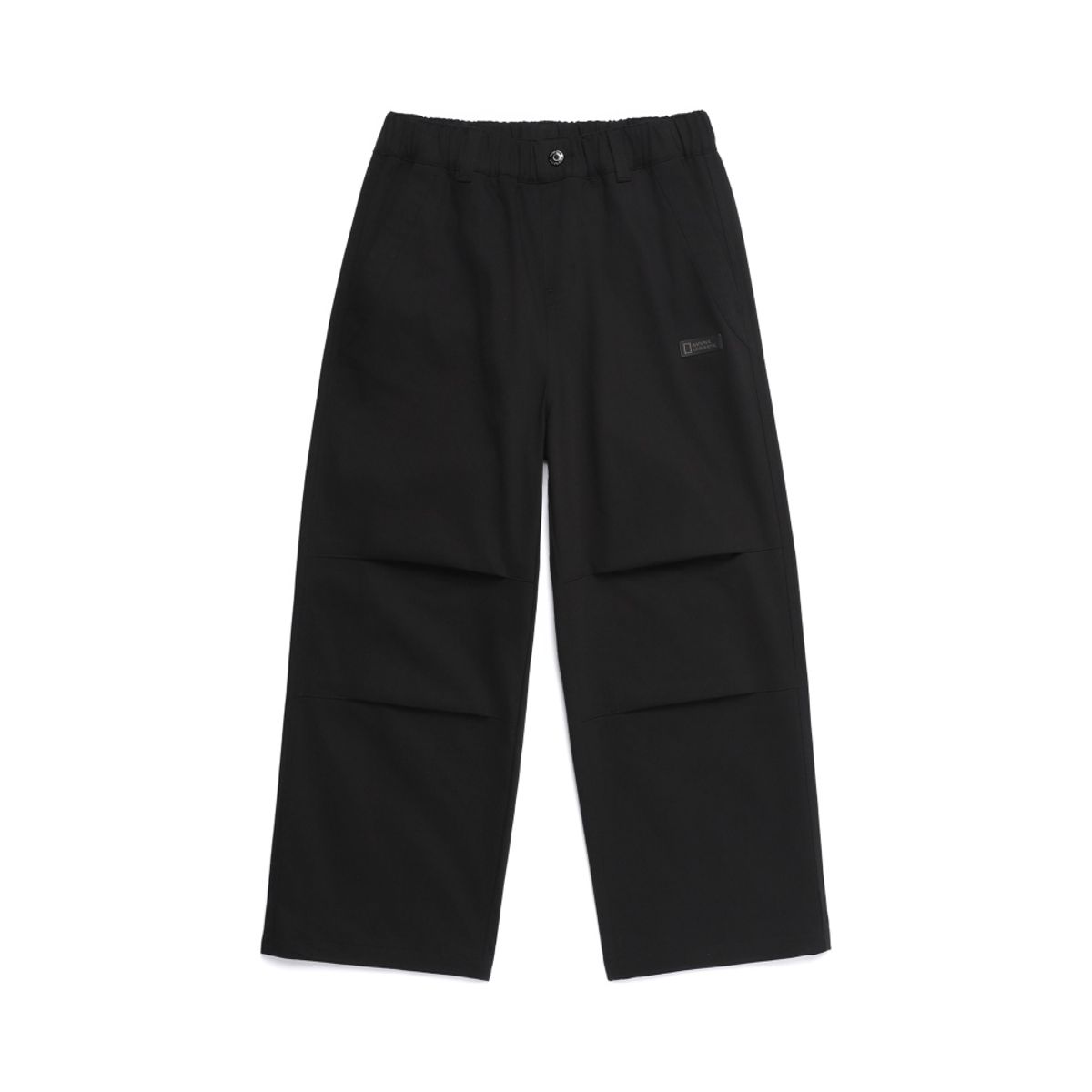 내셔널지오그래픽 키즈(NATIONAL GEOGRAPHIC KIDS) K263UPT830 어드벤처 루즈핏 면 팬츠 CARBON BLACK