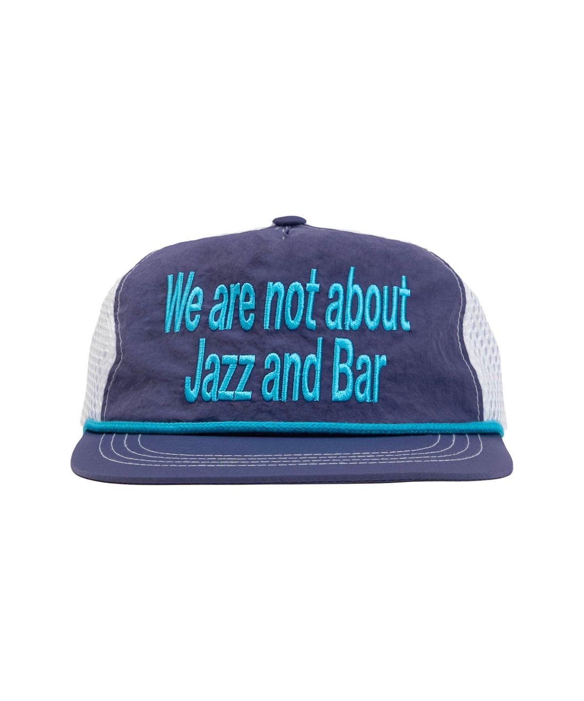 재즈앤바(JAZZ&BAR) WNJB Trucker Cap (Randy) - We are not about jazz and bar