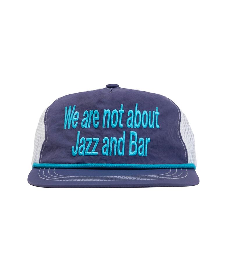 WNJB Trucker Cap (Randy) - We are not about jazz and bar