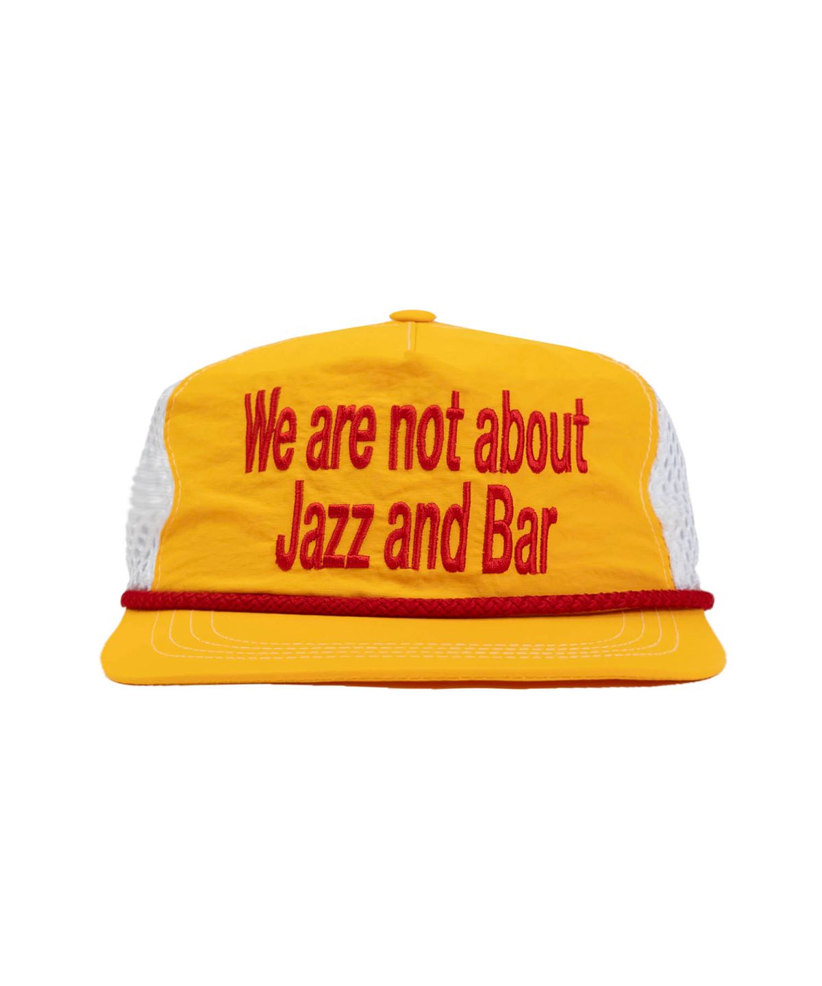 재즈앤바(JAZZ&BAR) WNJB Trucker Cap (Barney) - We are not about jazz and bar