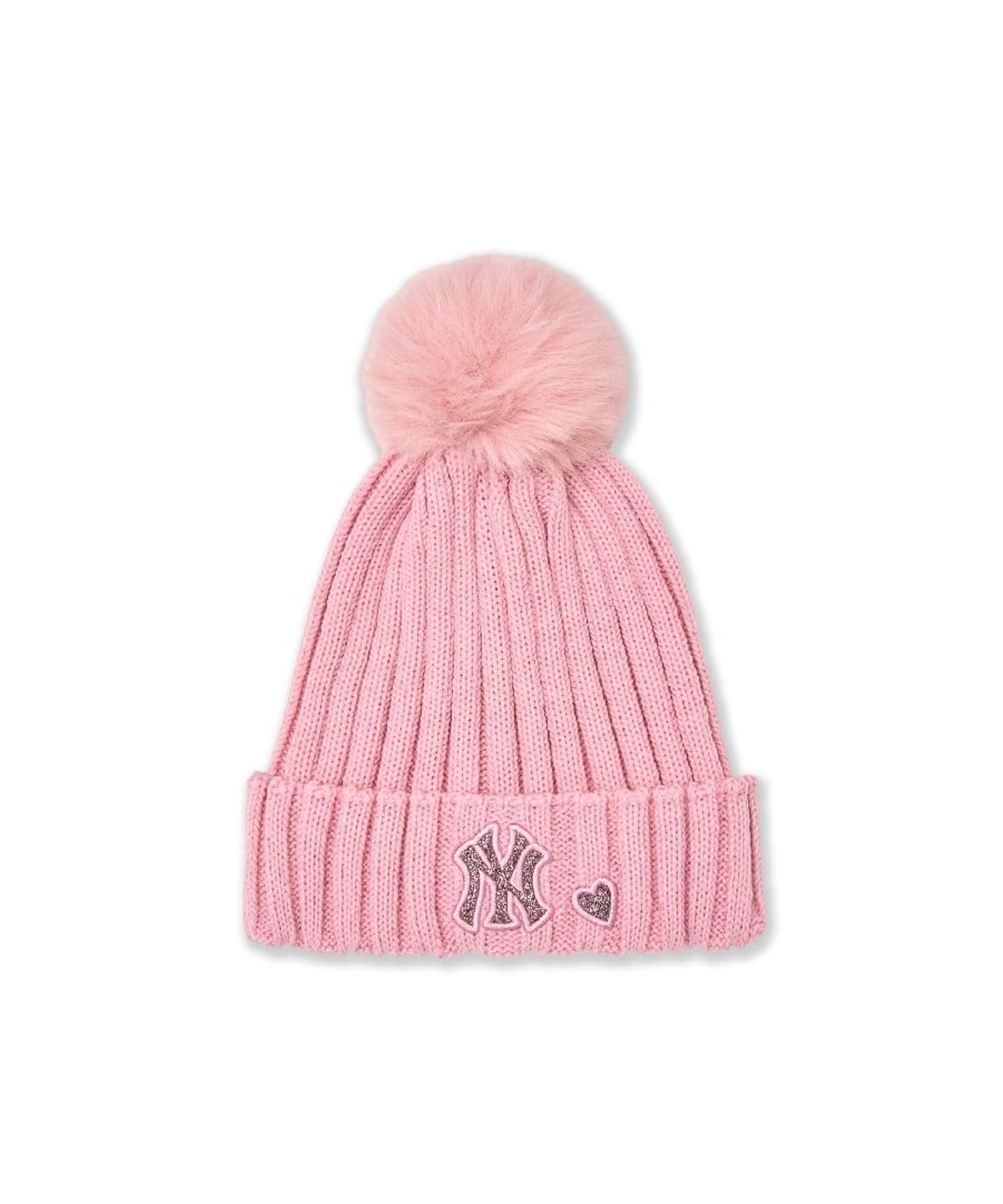 엠엘비 키즈(MLB KIDS) 스톤 여아 젤리 비니 NY (L.Pink)