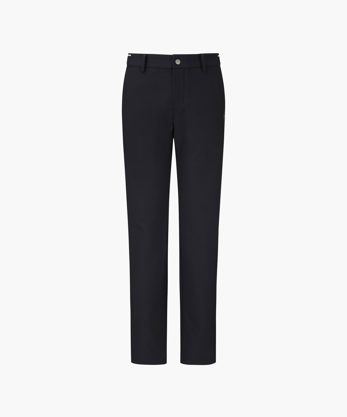 데상트 골프(DESCENTE GOLF) 남성 기모 슬림핏 팬츠 블랙 DR42MFPTO4