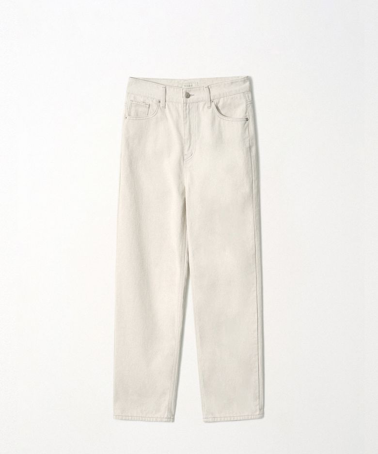 Washed Denim Pants_Light Grey