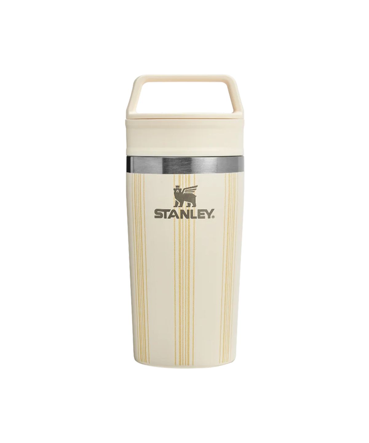 스탠리 1913(STANLEY1913) 카페 투 고 트래블 머그 354ml 스프링 피크닉 컬렉션 크림 피크닉 스트라이프