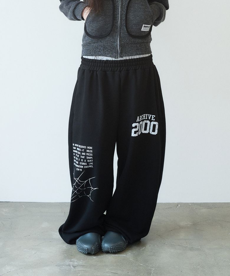 ARC2000 커브드 롱팬츠 [블랙]