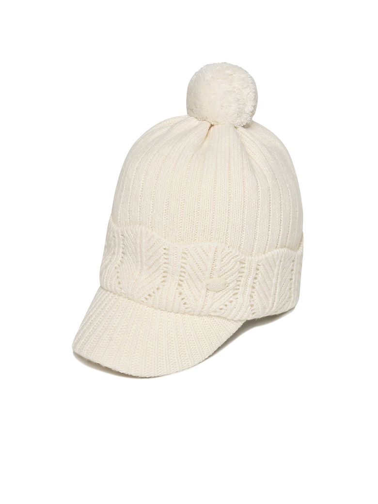 방울 니트 CAP_MELANGE L/GREY