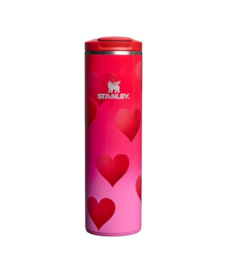 트랜짓 플립탑 머그 473ml 발렌타인데이 컬렉션 루즈 하트 그라디언트