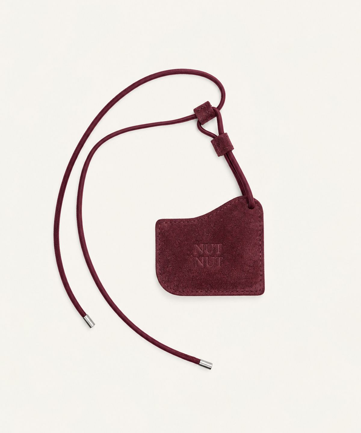 넛넛(NUTNUT) Tie Mirror Keyring - RED