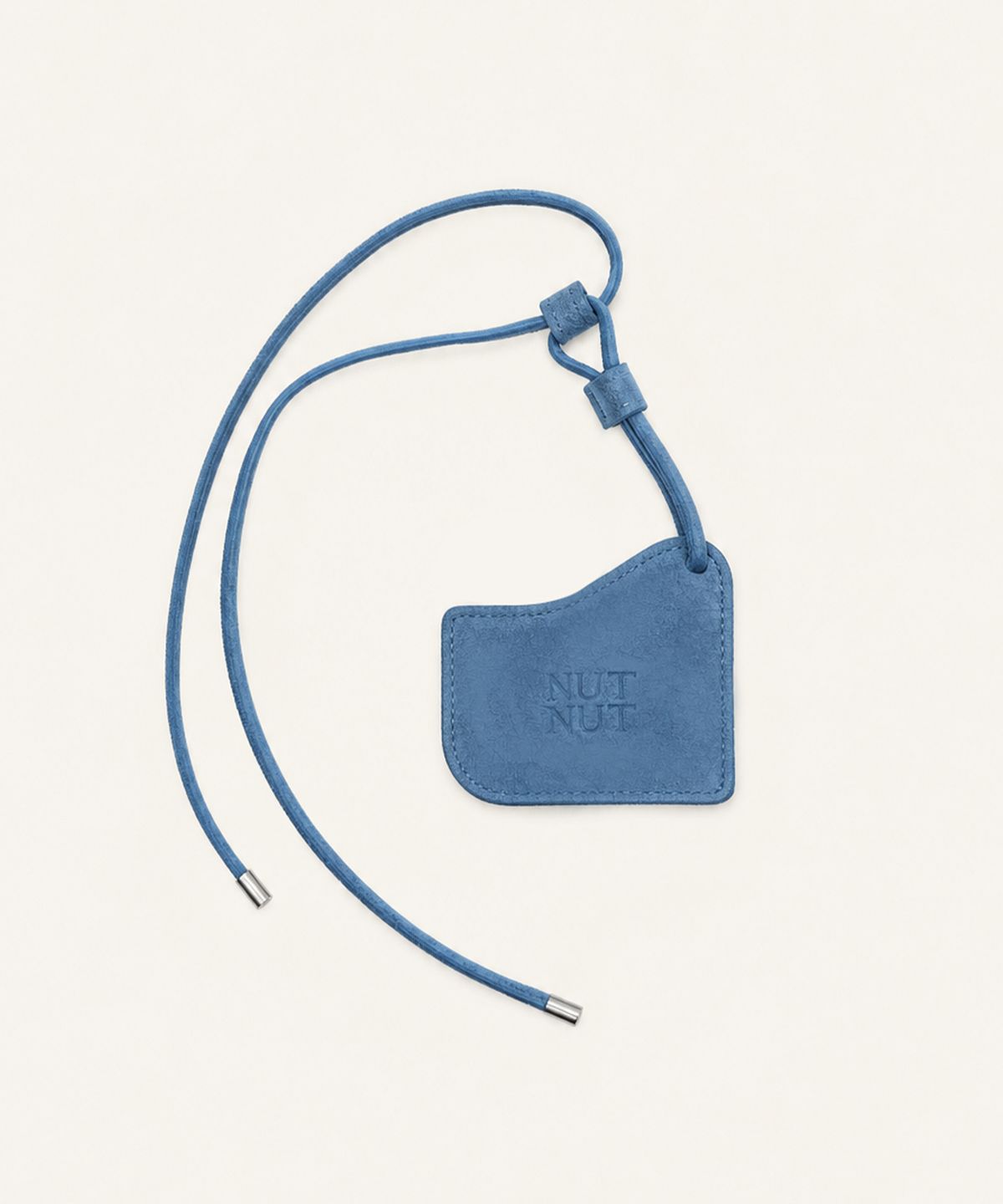 넛넛(NUTNUT) Tie Mirror Keyring - BLUE