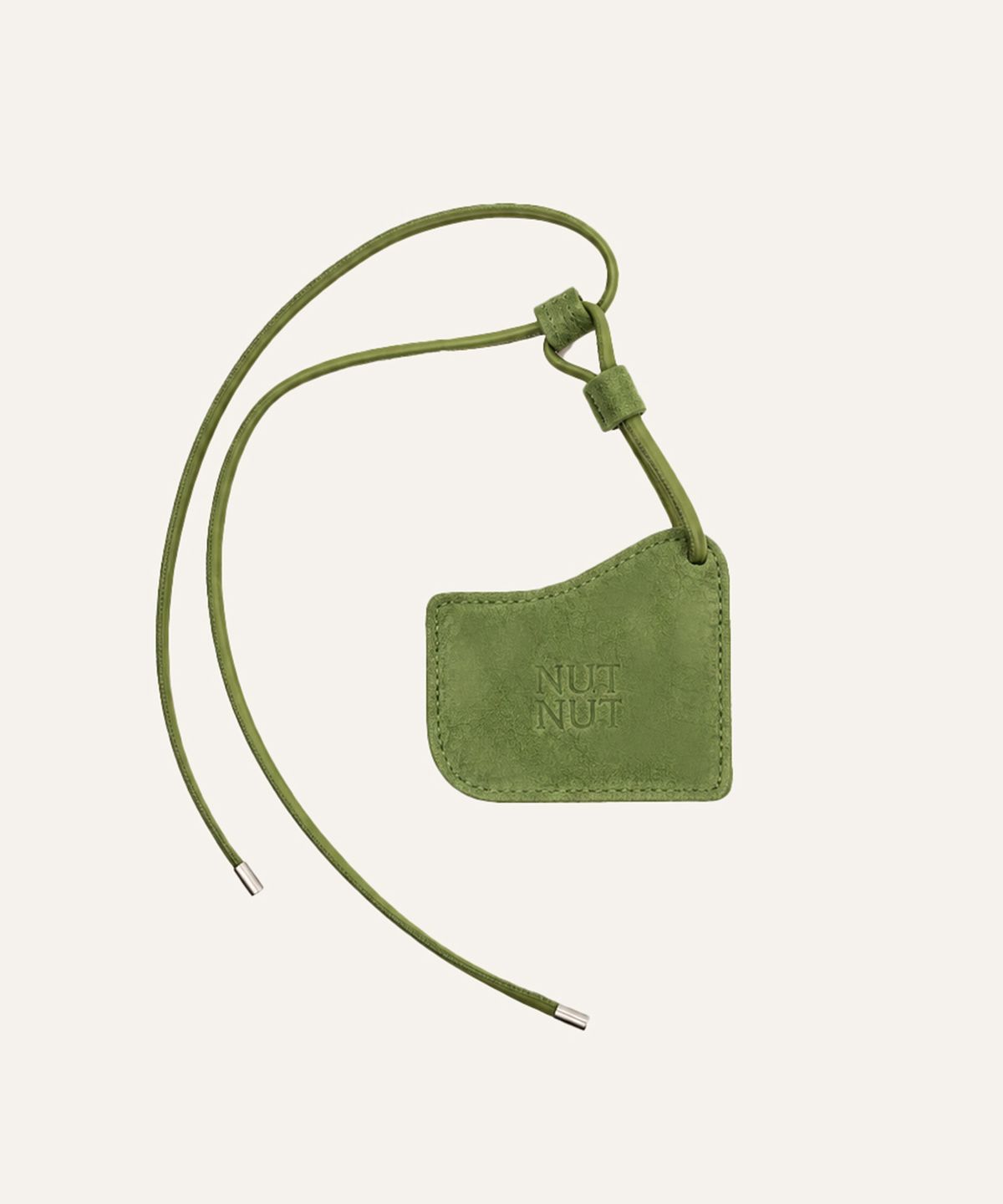 넛넛(NUTNUT) Tie Mirror Keyring - KHAKI