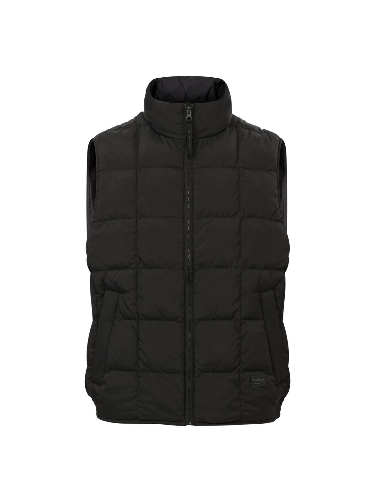 아이더(EIDER) THERMOLOCK (써모락) 남성 경량 스탠넥 패딩 베스트_Black
