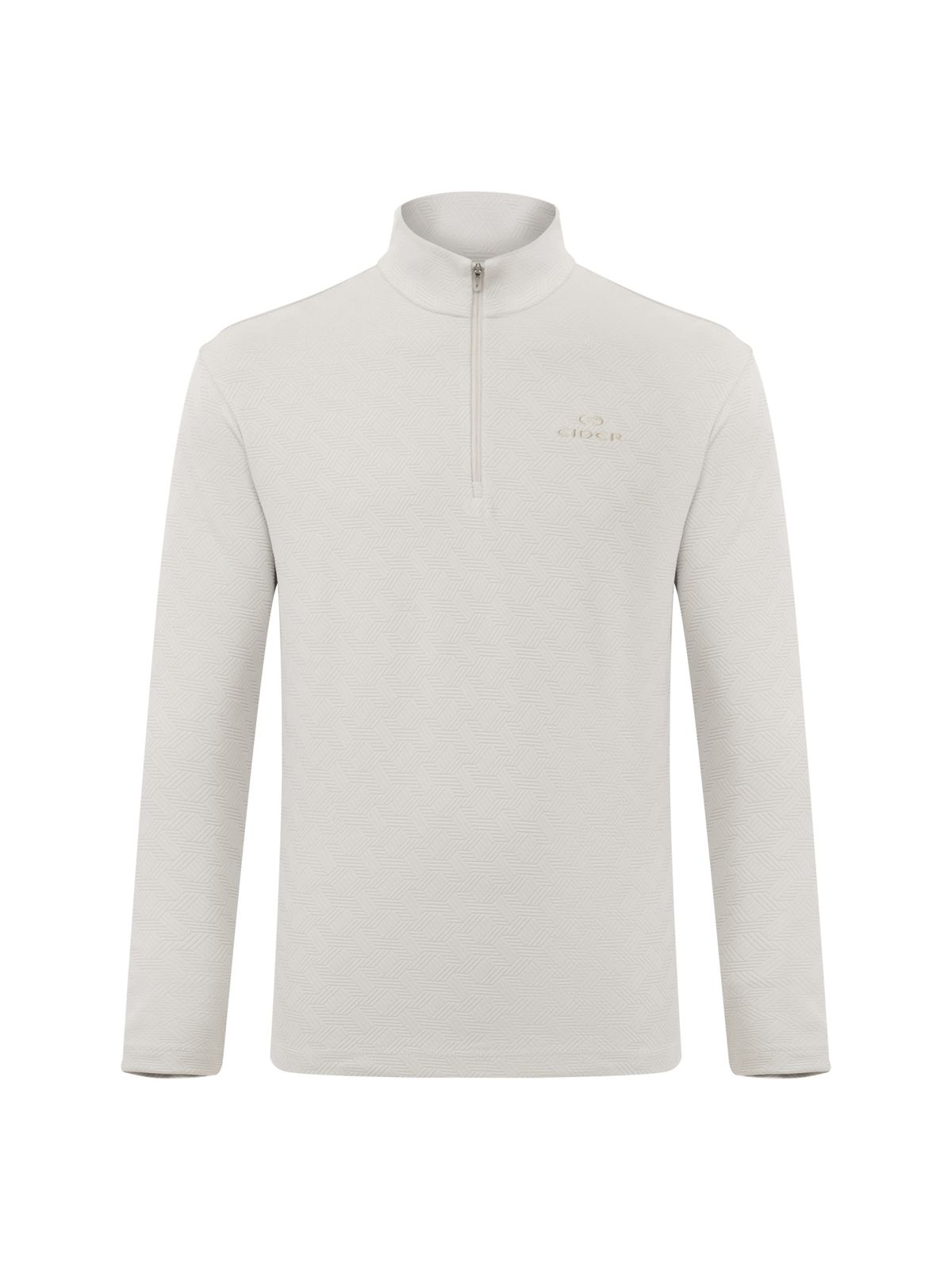 아이더(EIDER) JACQUARD D (자카드 D) 남성 짚업 티셔츠_Grayish BEIGE