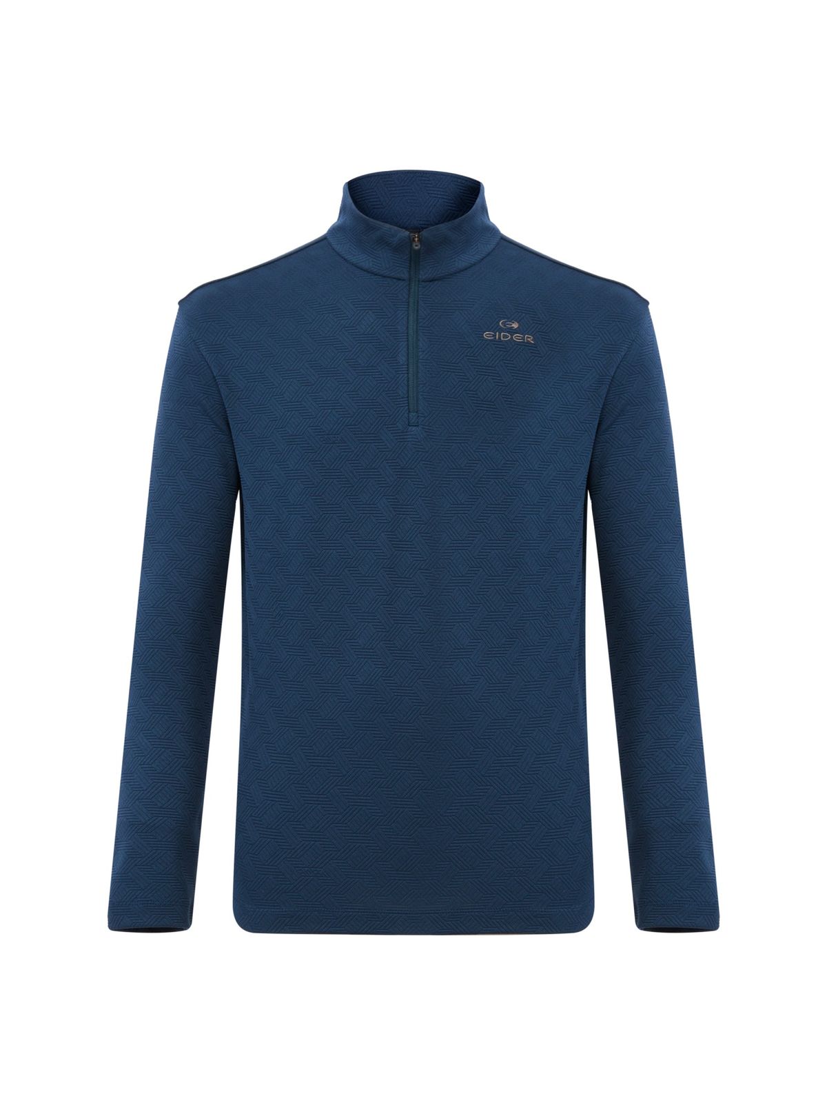 아이더(EIDER) JACQUARD D (자카드 D) 남성 짚업 티셔츠_DEEP TEAL