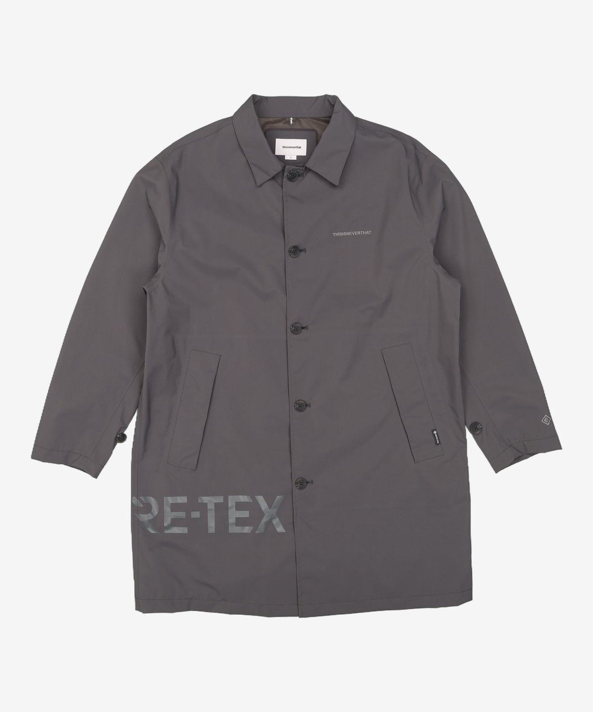 디스이즈네버댓(THISISNEVERTHAT) GORE-TEX Paclite Coat Black L