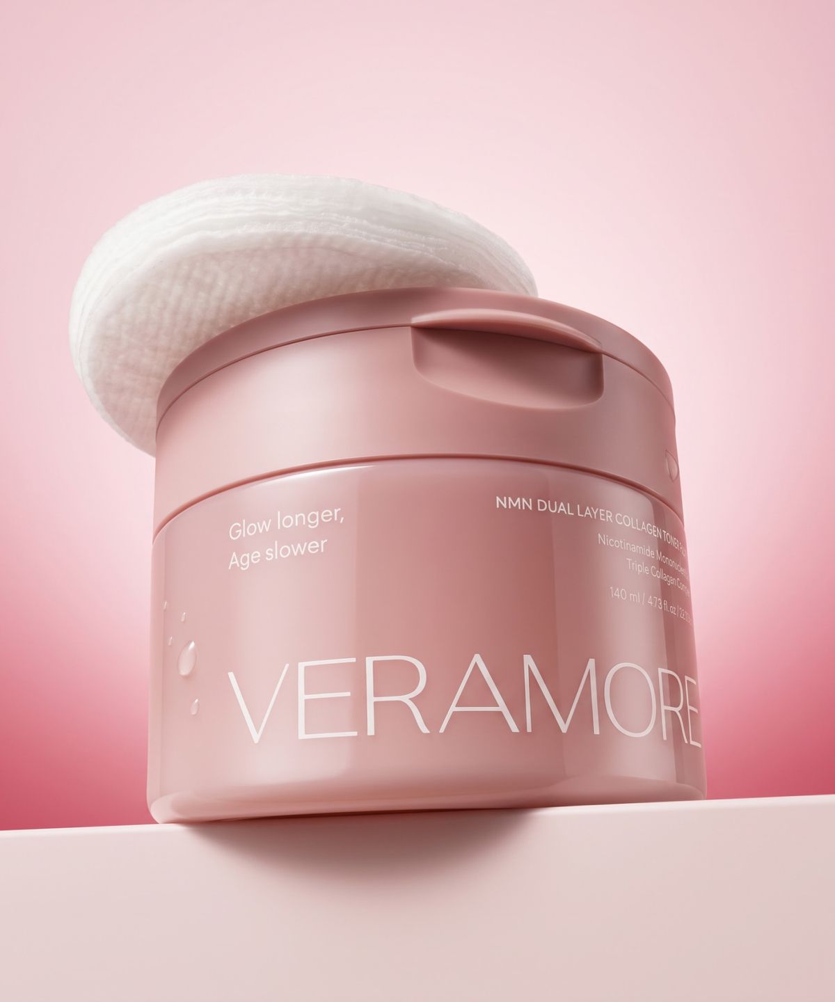 베라모어(VERAMORE) 포어리셋 NMN 콜라겐 토너 패드