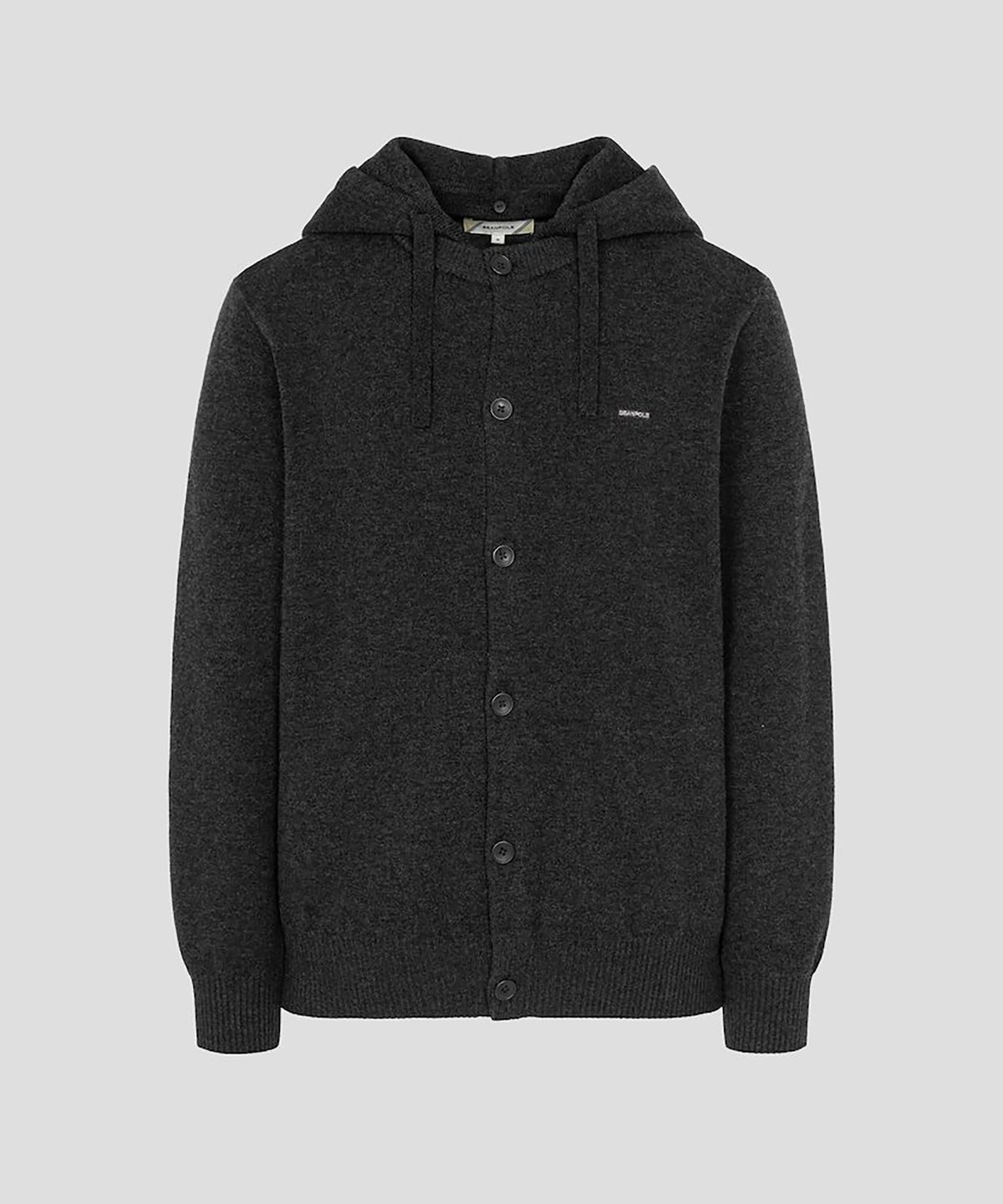 빈폴 멘(BEANPOLE MEN) 후드 레이어드 카디건  애쉬
