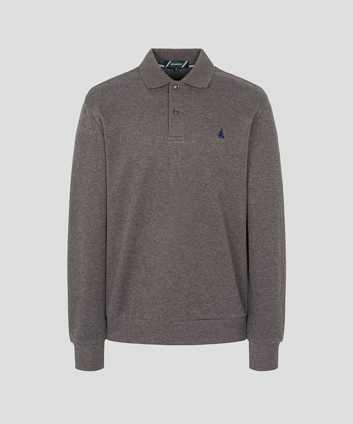 빈폴 멘(BEANPOLE MEN) [Essential] 소프트 더블 저지 칼라넥 티셔츠  브라운
