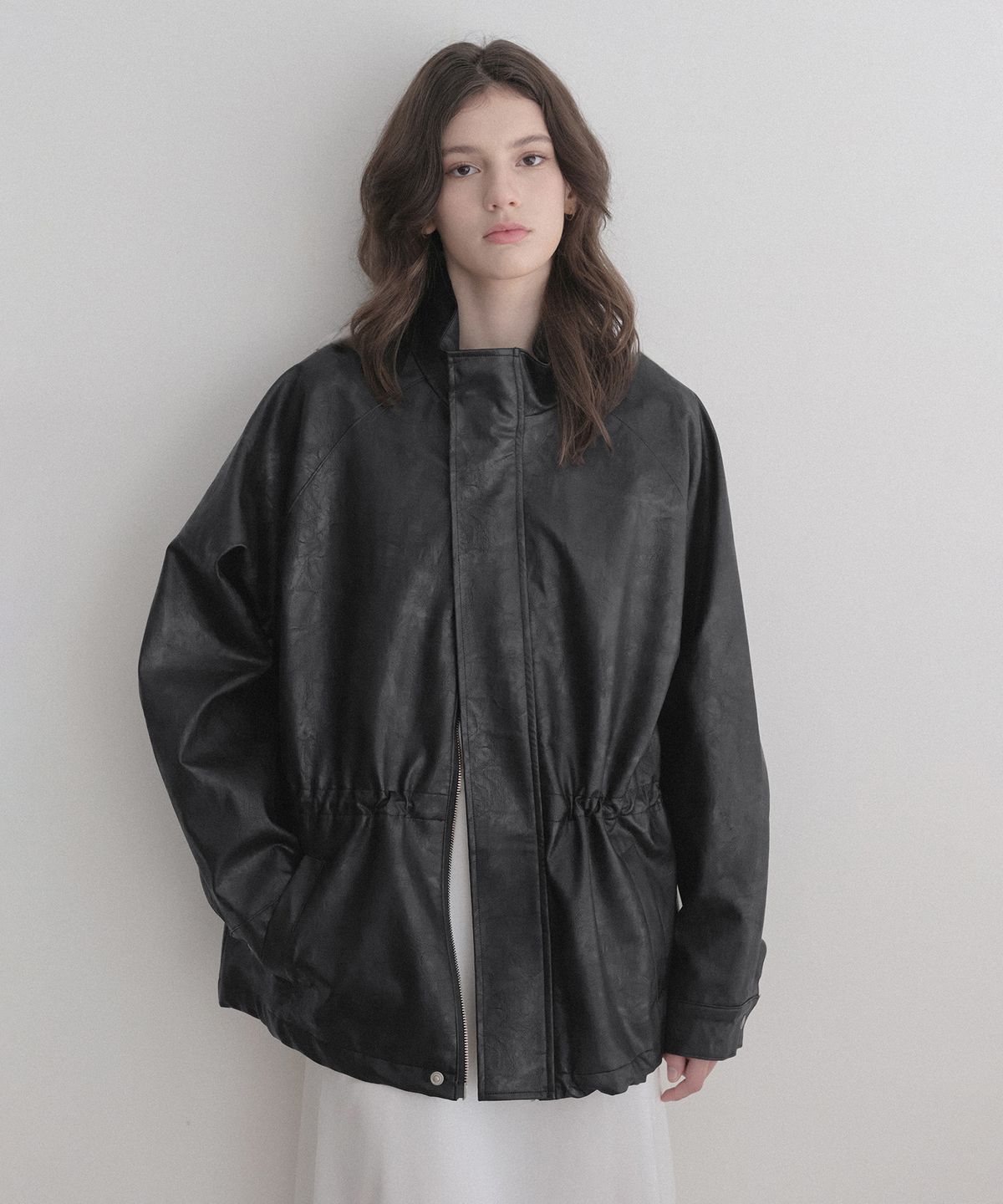 르나브(LENAV) Les leather safari (black)