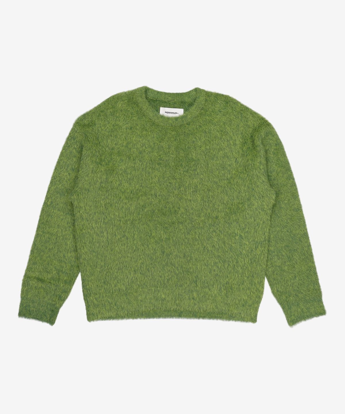 노매뉴얼(NOMANUAL) (시그니처종료)CROPPED HAIRY KNIT - 5 COLOR L