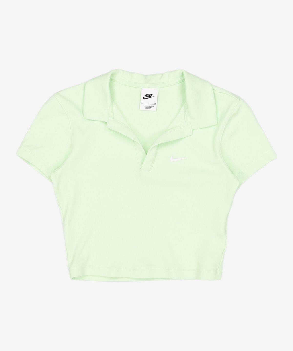 나이키(NIKE) 스포츠웨어 에센셜 반소매 폴로 탑 W - 베이퍼 그린:세일 / DV7885-376 S