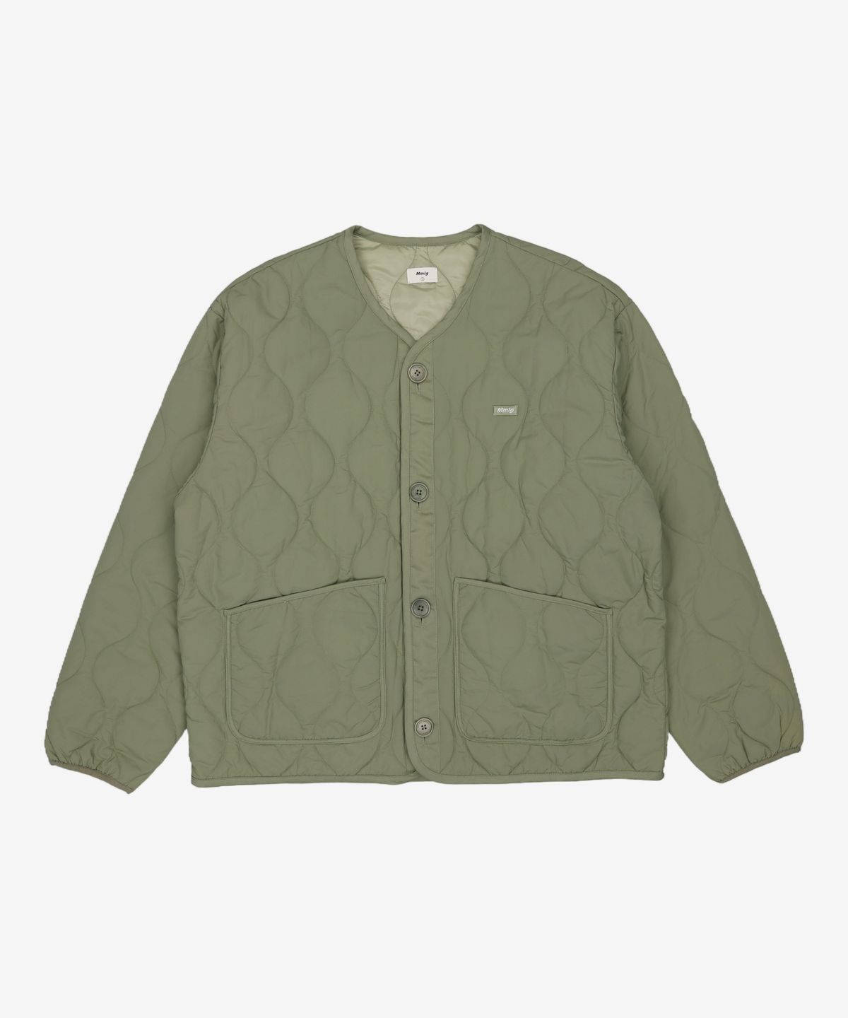 엠엠엘지(MMLG) [Mmlg] CPC QUILTED JACKET (SWAMP GREEN) L