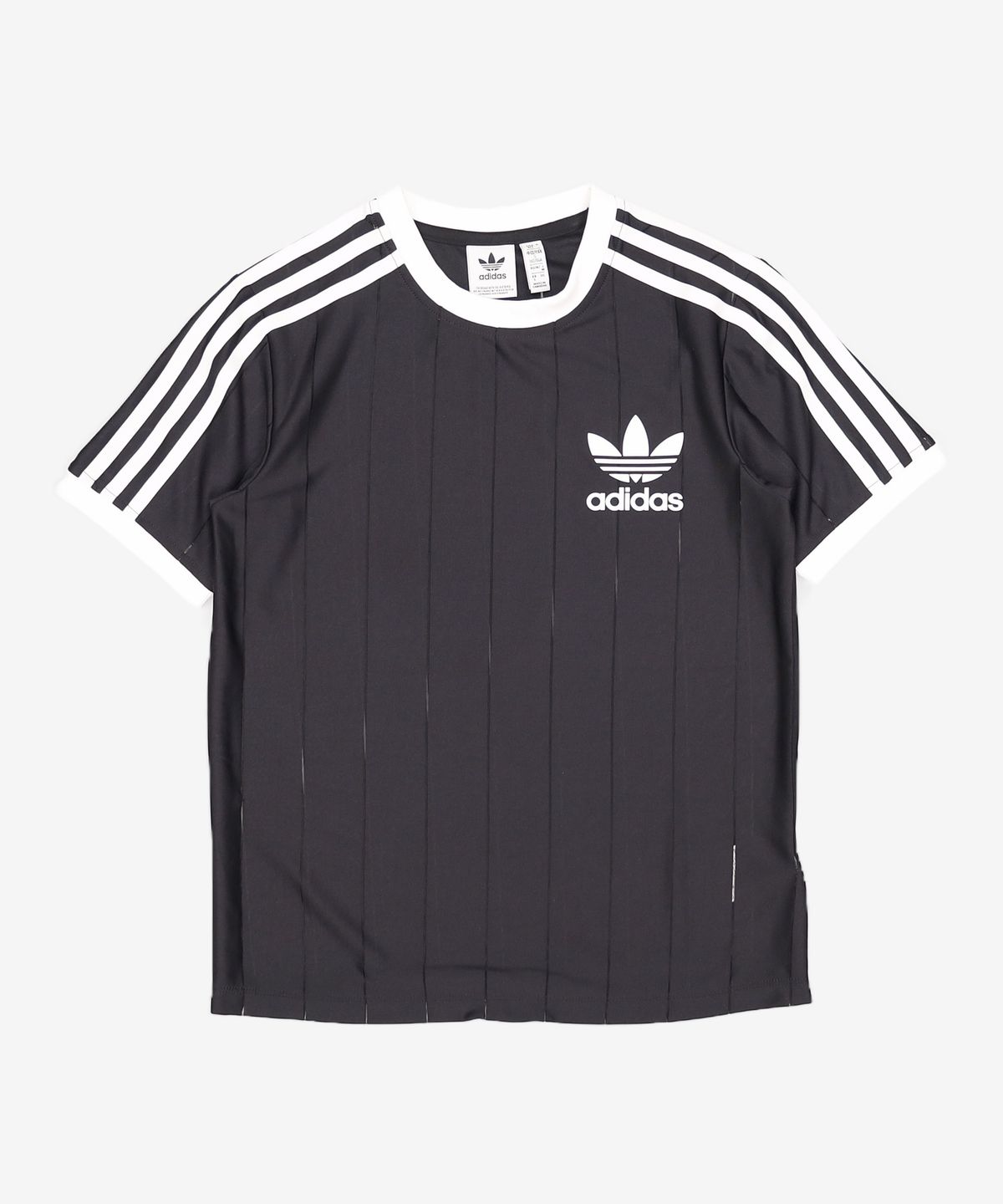 아디다스(ADIDAS) 3S 핀스트라이프 티 - 블랙 IX5505 S