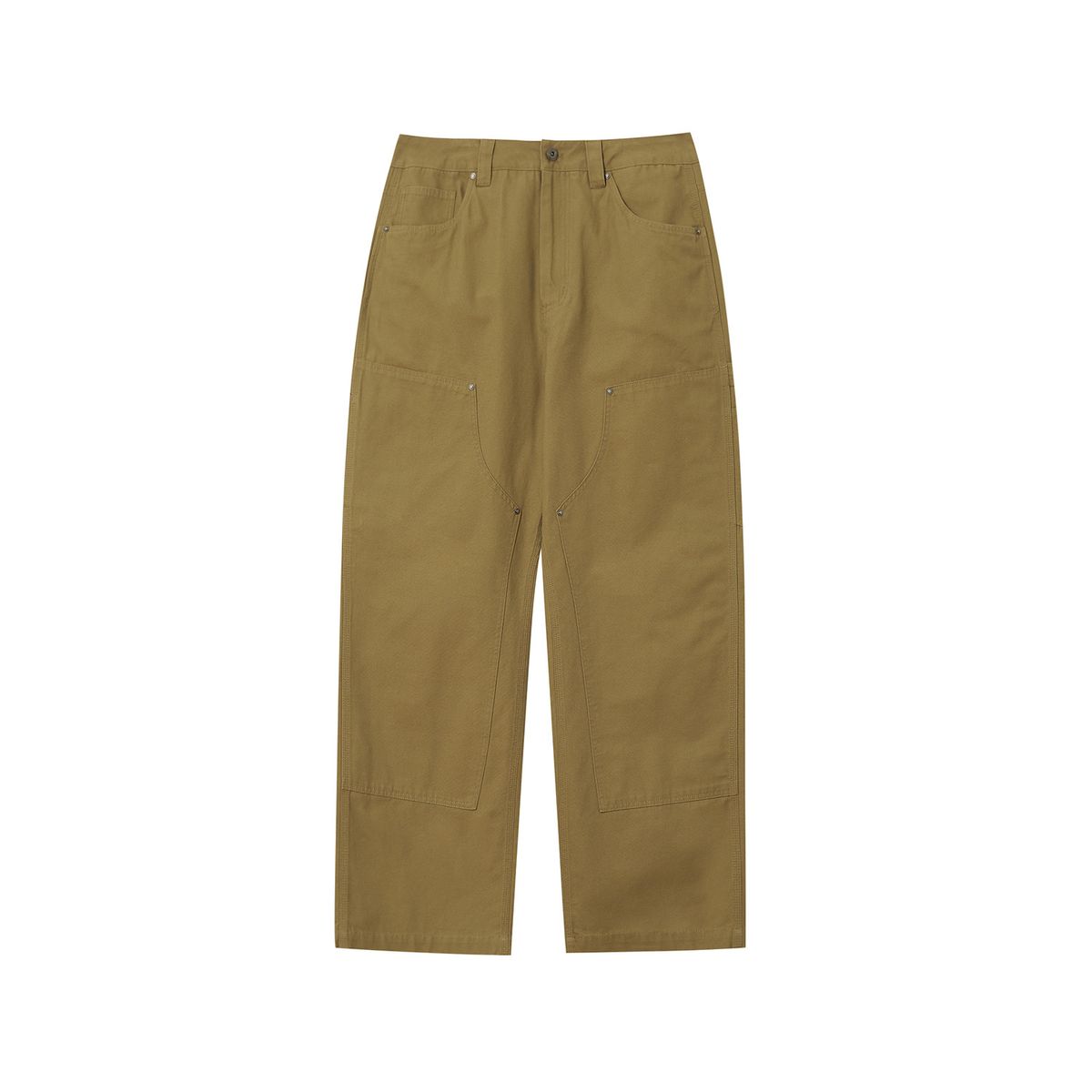 캉골(KANGOL) KNGL 더블니 팬츠 4583 베이지